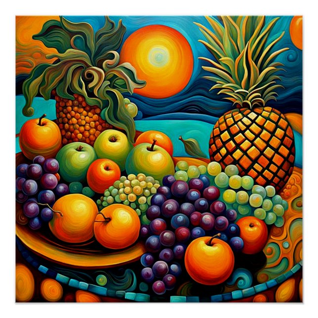 Surreal Obst 4 Poster (Vorderseite)