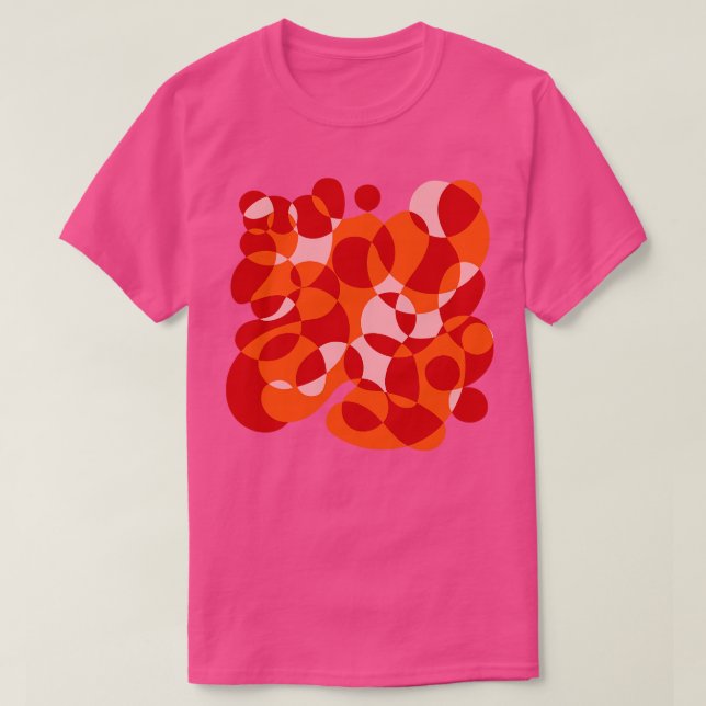 Surreal Shapes Miro Inspiriert 1 T-Shirt (Design vorne)