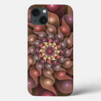 Surreal Shiny Blume Modernes Abstraktes Fraktal Ku