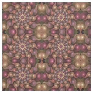 Surreal Shiny Blume Modernes Abstraktes Fraktal Ku Stoff