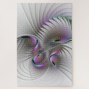 Surreal Shy Beauty Modernes Abstraktes Fraktal Kun