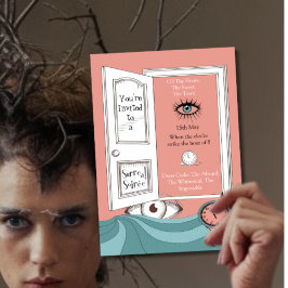 Surreal Soiree, Modern Surrealism Party, Bizarre Einladung