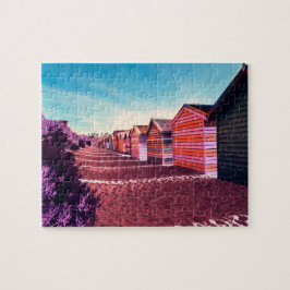 Surreal Sunset Beach Landschaft