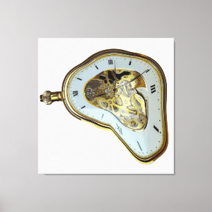 Surreal Time Canvas Print Leinwanddruck