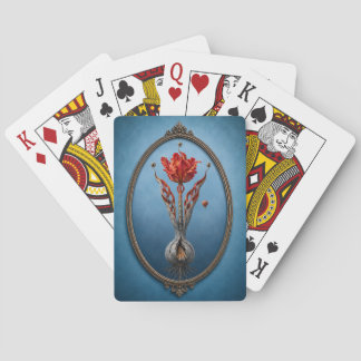 Surreal Tulip Fantasy playing cards Spielkarten
