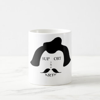 Surreal Unterstützung die Kunst-Tasse Kaffeetasse