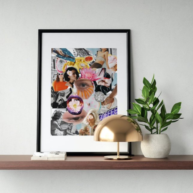 Surreal Vintage verrückte Kunst Poster (Von Creator hochgeladen)