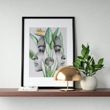 Surreal Vintage verrückte Kunst