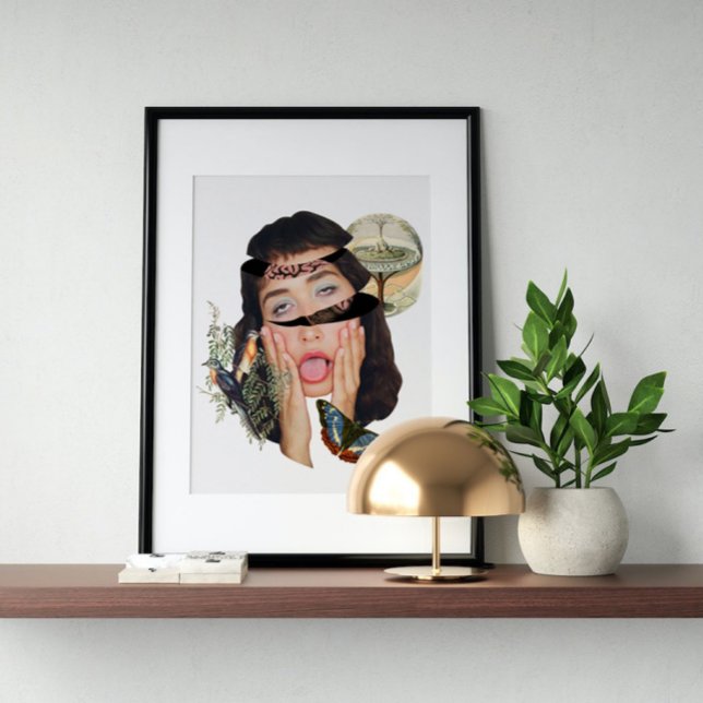 Surreal Vintage verrückte Kunst Poster (Von Creator hochgeladen)