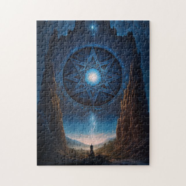 Surreal Visionary Landcape Art Jigsaw Puzzle Puzzl (Vertical)