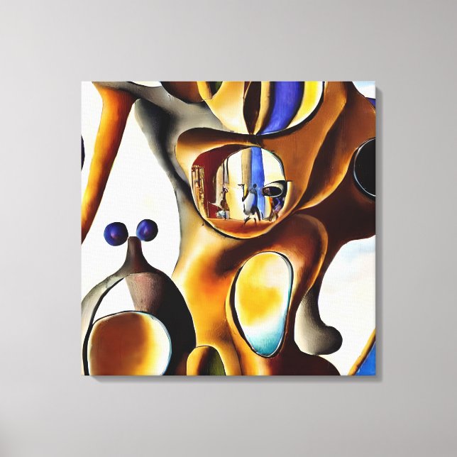 Surreal Visions Portal Leinwanddruck (Vorderseite)