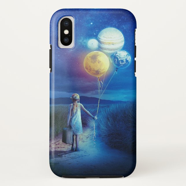 Surreal zieht in ihre Zukunft Case-Mate iPhone Hülle (Rückseite)