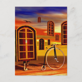 Surreale Kunstwerke Postkarte