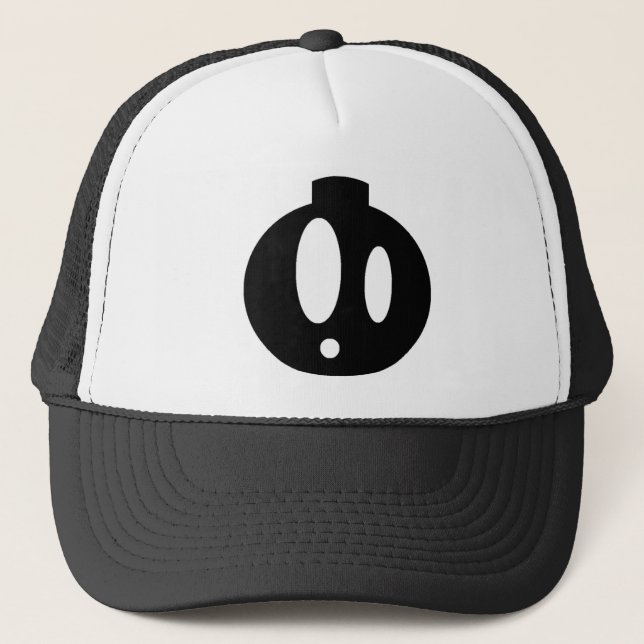 surreale Marke Truckerkappe (Vorderseite)