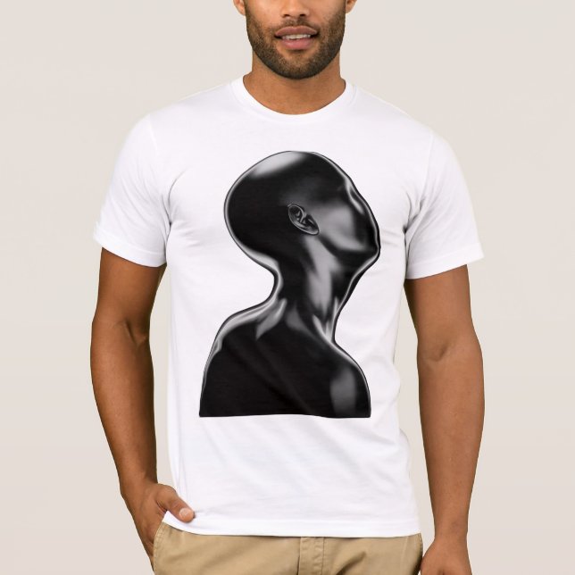 Surrealer abstrakt-anatomischer T-Shirt – Einzigar (Vorderseite)