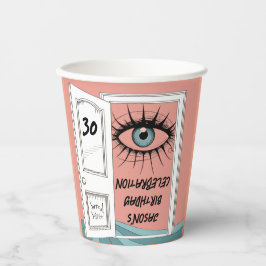 Surrealer Geburtstag, 30. Surrealismus Pappbecher