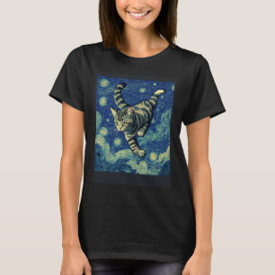 Surrealer impressionistischer Katzen-Impressionism T-Shirt
