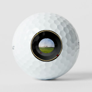 Surrealer Insektenbauernhof Golfball