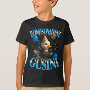 Surrealer italienischer Brainrot-Meme Bombombini G T-Shirt