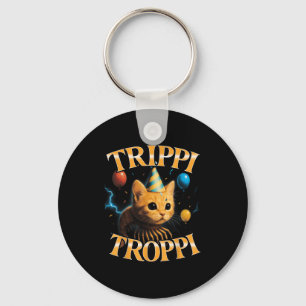 Surrealer italienischer Brainrot-Meme-Trippi-Tropp Schlüsselanhänger
