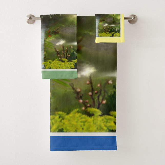 Surrealer Traum der Lüster Badhandtuch Set (Insitu)