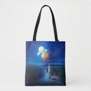 Surrealer Umzug in ihre Zukunft Tasche