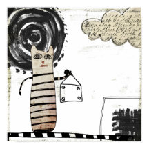 Surreales Bild "Schwarze Sonne"