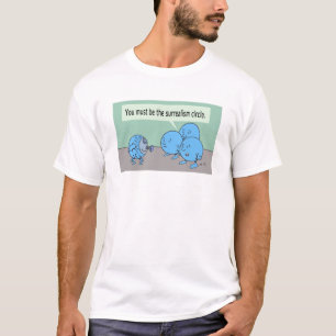 Surréalisme Cercle hommes blanc T-shirt