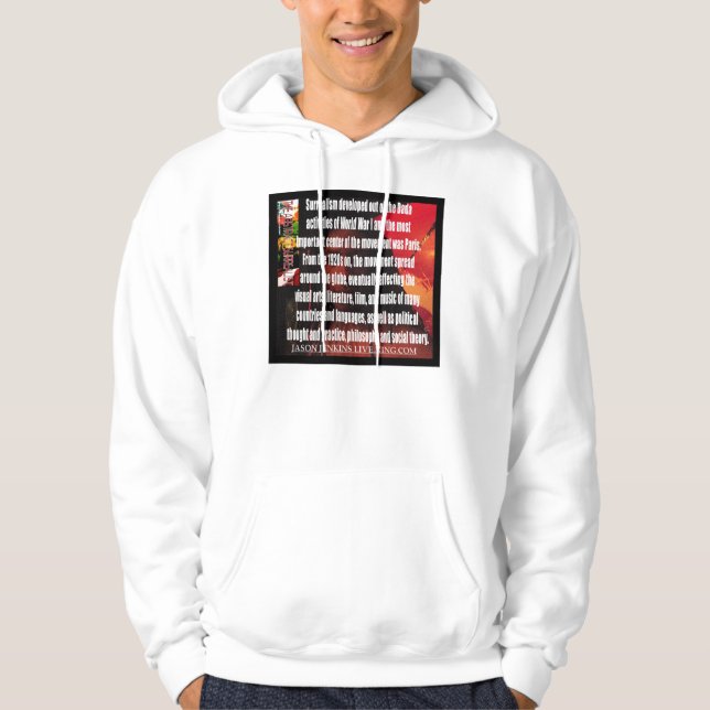 Surrealismus Hoodie (Vorderseite)