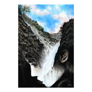 Surrealismus-Poster für die menschliche Natur Fotodruck