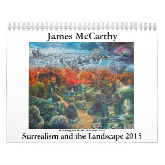Surrealismus und die Landschaft 2015 James Kalender
