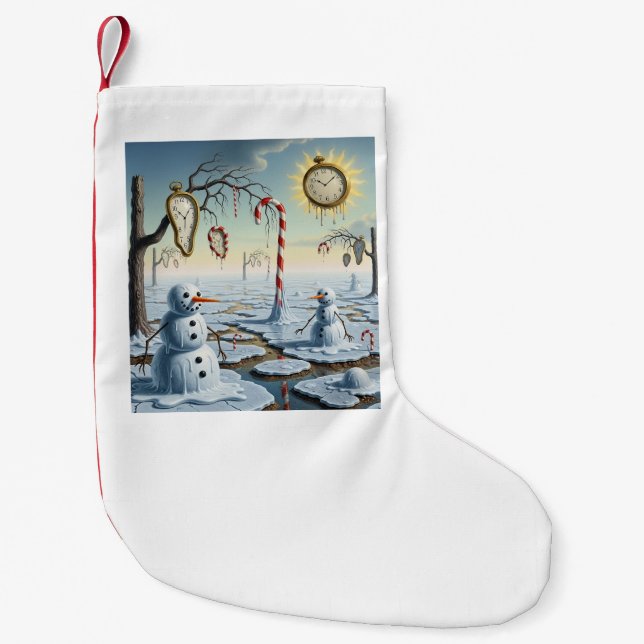 Surrealist Weihnachts-Strumpf Kleiner Weihnachtsstrumpf (Vorderseite)