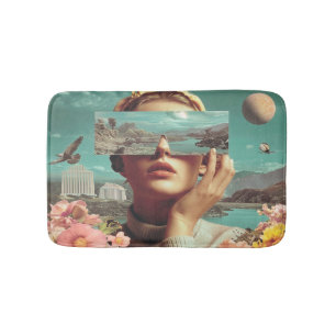 Surrealistische Landschaftsvision, Surrealistische Badematte