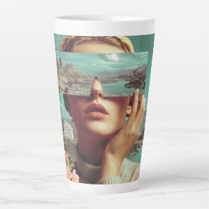 Surrealistische Landschaftsvision, Surrealistische Milchtasse