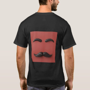 Surrealistische Minimalistische Schnurrbart-T-Shir T-Shirt