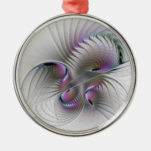 Surrealistische schüchterne Schönheit moderne abst Ornament Aus Metall