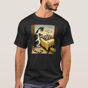 Surrealistische Träume wie Ölgemälde beim Schneide T-Shirt