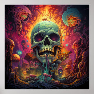 Surrealistische Welt Poster