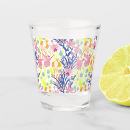 Surrealistischer Garten Schnapsglas