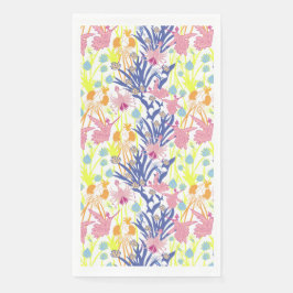 Surrealistischer Garten Serviette