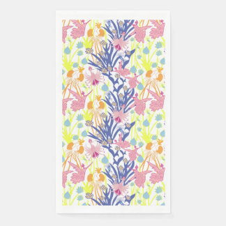 Surrealistischer Garten Serviette