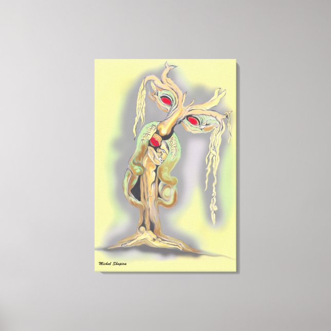 Surrealistisches Bild Leinwanddruck (Vorderseite)