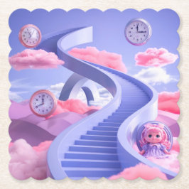 Surrealistisches Dreamcape Landscape Untersetzer S