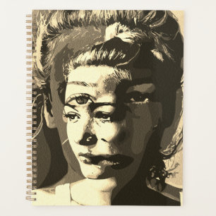 Surrealistisches Mehr-Augen-Porträt – Abstrakte ps Planer
