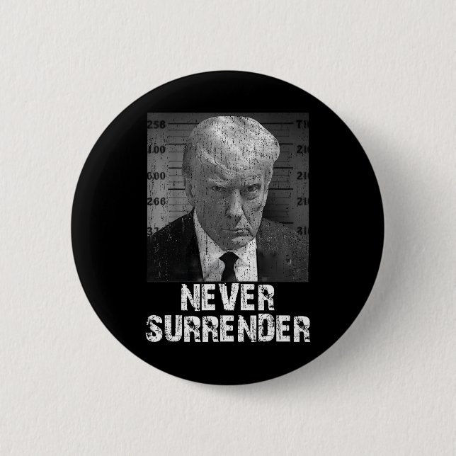 Surrender Pro Trump Button (Vorderseite)