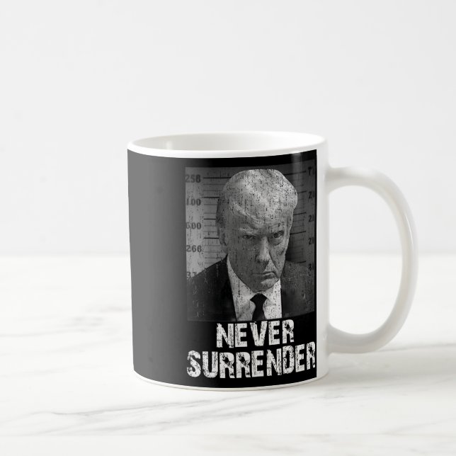 Surrender Pro Trump Kaffeetasse (Rechts)