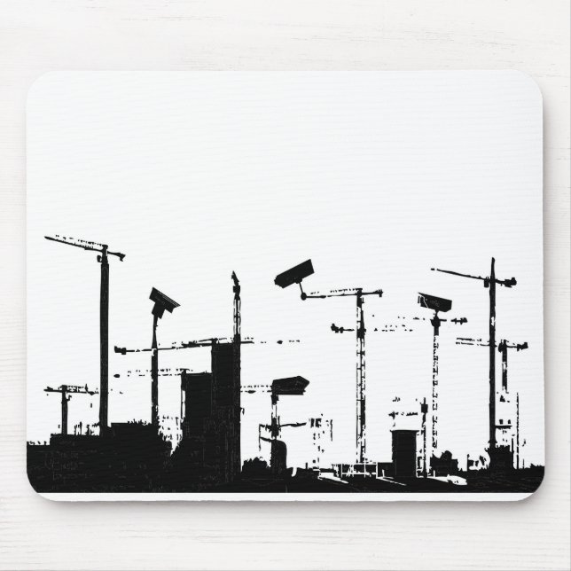 Surveiilance Welt Mousepad (Vorne)