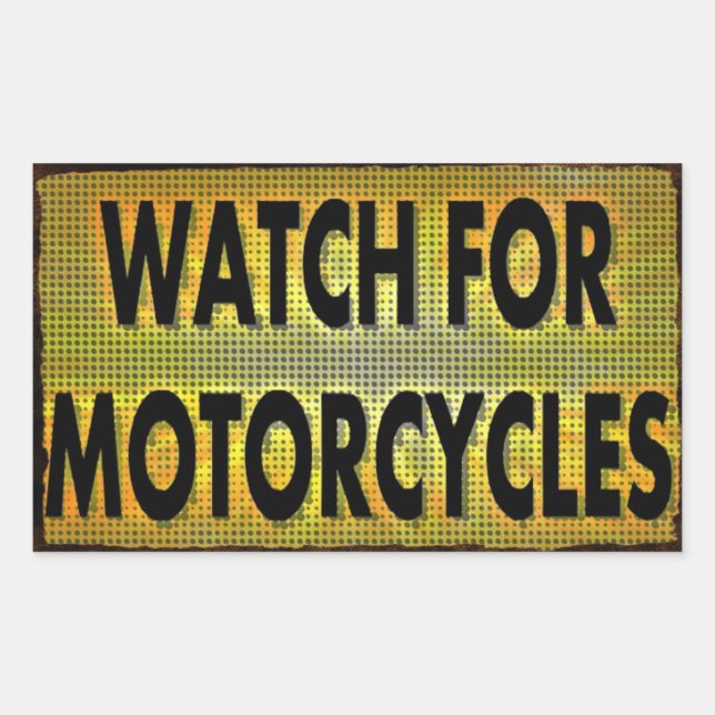 Surveiller Les Stickers Moto (Devant)