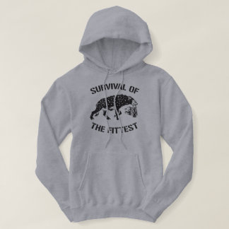 SURVIVAL OF THE FITTEST Kapuzenpullover Hoodie