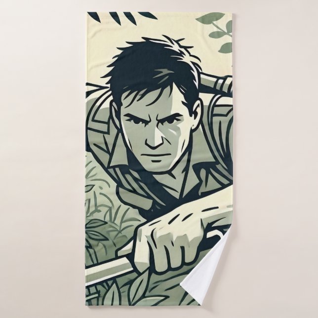 Survivalist Spirit Badehandtuch (Badehandtuch)